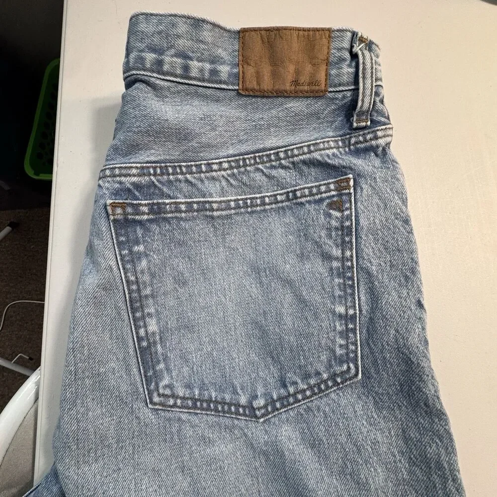Madewell Light Wash Straight Leg Jeans - Picture 10 of 13